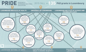 Infographic overview of PRIDE Doctoral Training Programmes